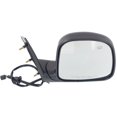 thumbnail image 6 of For Chevy Express 1500/Express 2500 1996-2002 Door Mirror Passenger Side | Power Glass | Heated | Manual Folding | Non-Towing | Textured Black | Convex Glass | Late Design | For GM1321228 | 15768771, 6 of 6