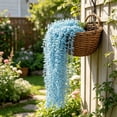 thumbnail image 4 of 5 Pack Artificial Weeping Willow Hanging Vines, 37.4 inch Aesthetic Faux Floral Trailing Vine Arrangement, Decorative Greenery for Wedding Living Room Outdoor Courtyard Festival Everyday Decor, 4 of 6