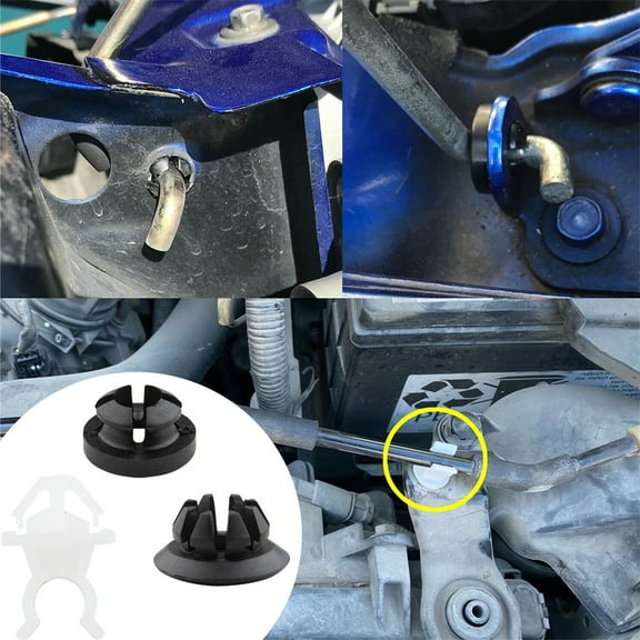 Phyun 30Pcs Hood Support Prop Rod Holder Clips For Honda Accord Odyssey Prelude