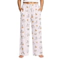 thumbnail image 5 of Womens Ghost Moon Star Halloween Pajama Pants Lounge Sleepwear, 5 of 7