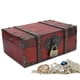 thumbnail image 1 of Cajas de joyería Almacenamiento de joyas Caja de almacenamiento de madera vintage Cofre de joyería decorativa con cerradura Decoración del hogar Baúl de almacenamiento ANGGREK Otros, 1 of 8
