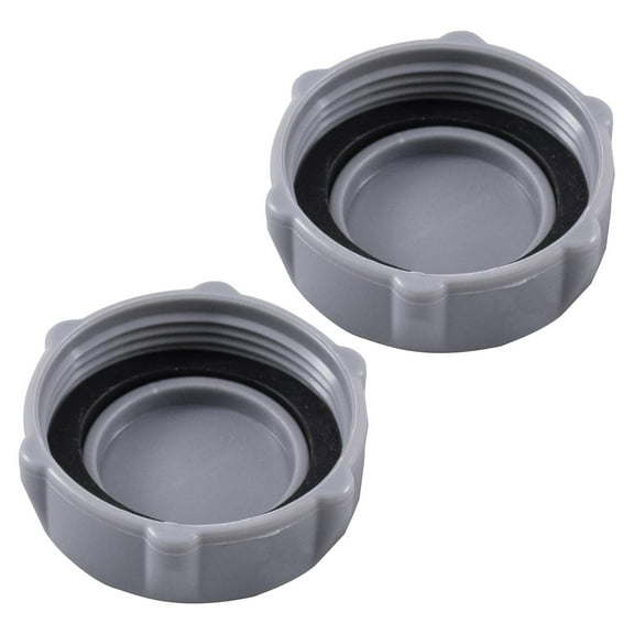 BELOWSYALER 2Pcs Easy Install Pool Drain Caps Practical Pool Drain Caps Set for Great Fit on P6H1158ASS16 Model Pools