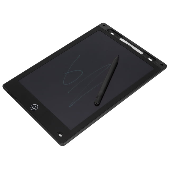 LCD Writing Tablet, Eye Protection Pressure Sensing Erasable Kids Doodle Board For Drawing For Taking Note Black,White,Red,Green,Pink,Navy Blue