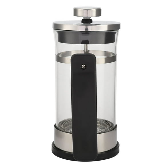 Cafetera, Cafetera de Vidrio de Acero Inoxidable Cafetera de Prensa Francesa Cafetera Diseño Revolucionario Jadeshay A