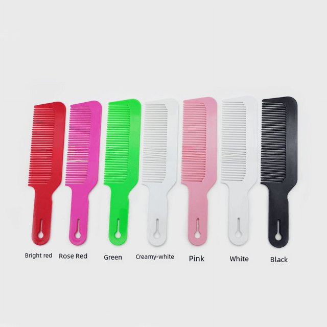 Peine para resaltar el cabello, peine de belleza, peine de acero con aguja, peine de plástico, peine de peluquería, herramientas de peluquería