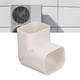 thumbnail image 4 of Accesorios para cubiertas de tuberías de aire acondicionado Kit de cubierta de línea de PVC para interiores y exteriores Serie 80 417, 4 of 12