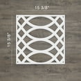 thumbnail image 2 of Ekena Millwork 15 3/8"W x 15 3/8"H x 3/8"T Medium Montrose Decorative Fretwork Wall Panels in Architectural Grade PVC, 2 of 10
