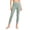 Green, variant on Aboser Capri Yoga Leggings for Women Tummy Control High Waist Tights Plus Size Lightweight Capris Soft Modal Leggings Slim Leg Tight Pants