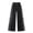 C07#Black, variant on Girls' Wide Leg Jeans Black with Side Bow Embroidery and Relaxed Fit 5-15 Years