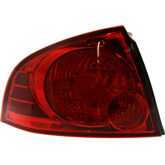Tail Light Compatible With 2004-2006 Nissan Sentra Left Driver With bulb(s)