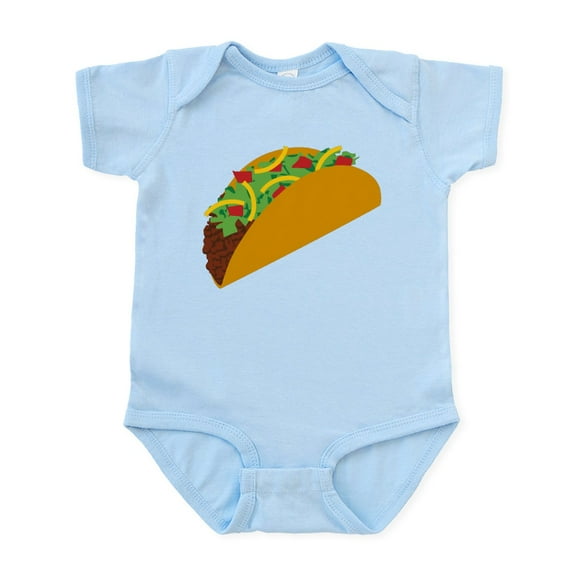 CafePress - Taco Graphic Infant Bodysuit - Baby Light Bodysuit, Size Newborn - 24 Months