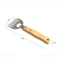 thumbnail image 4 of 2pcs Chicken Shredding Tool, Household Tools, Metal Chicken Fork, 22x7.5x2.5cm, 4 of 4
