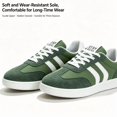 thumbnail image 4 of Women's fashion sneakers Non Slip Retro Casual Classic Lace-Up Sneakers for Daily Work, Skateboarding, Walking, Unisex German Trainer Shoes, 4 of 7