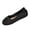 Black, variant on Women's Wide Width Flats Ballet Flats Round Toe Knit Flat Shoes with Arch Support Wide Toe Box Navy 43