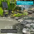thumbnail image 4 of Solar Oxygen Pump Kit, 3 Level Adjustable Cordless 6V 4W Solar Panel Aerator Pump  for Aquarium, 4 of 7