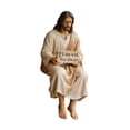 thumbnail image 4 of Estatua de Jesús Figuras de Jesús Figuras Pintadas a Mano Regalo Decoración Cristiana Adorno hombres, 4 of 9