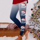 thumbnail image 1 of MKLEKYY Leggings para mujer, leggings con estampado navideño festivo para mujer, pantalones de yoga de cintura alta, mallas deportivas cómodas para fitness y entrenamiento, 1 of 4