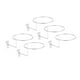 thumbnail image 1 of Paquete de 5 Accesorios para Motocicleta, Percha para Casco para Cochecito, Soporte para Casco en , Perchero para Pelotas - Yotijar  Titular de sombrero, 1 of 9