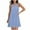 Light Blue, variant on Summer Dresses for Women 2025, Women's Solid Sleeveless Round Neck Sexy Elegant Club Party Tunic Mini Dresses Casual Vacation Dress(Black,S)