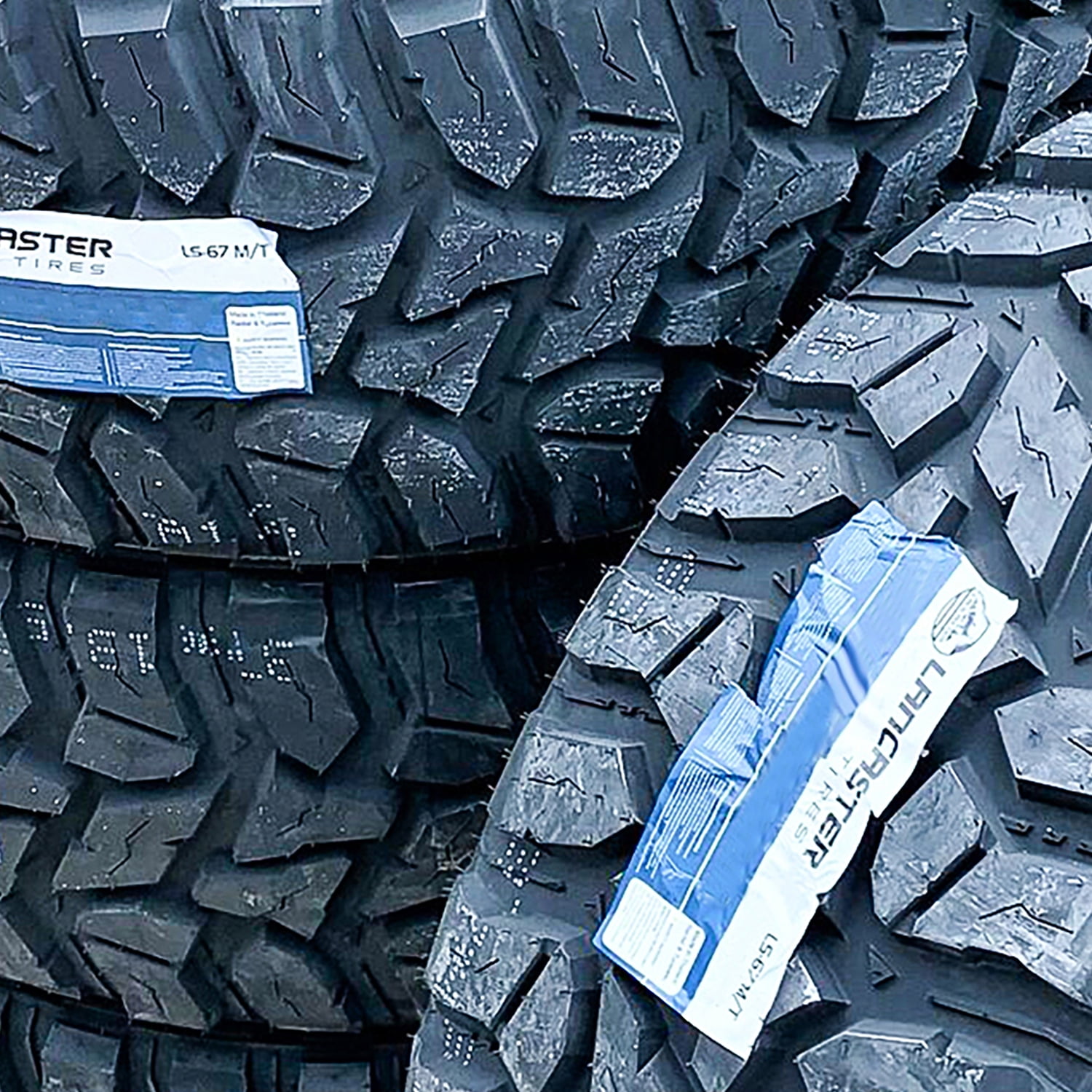 Lancaster LS-67 M/T Mud Terrain Tire, 35x12.50R15 113Q, 6