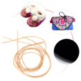 thumbnail image 3 of Herwey Copper Wire Sewing String,Stitch Thread,Embroidery Thread Copper Wire Sewing Stitching Gloss 1.5mm  Dia. Manual DIY String, 3 of 8