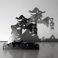 thumbnail image 3 of Interesante candelabro de sombra, candelabro de bruja, candelabro decorativo retro, decoración del hogar de terror, 3 of 6