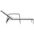 thumbnail image 3 of vidaXL Chaises Longues 2 Pcs avec Table en Rotin Poly Noir, 3 of 5