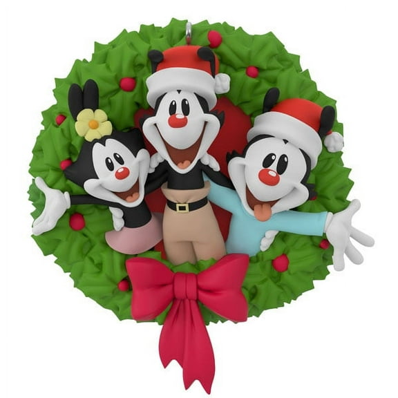 Hallmark QXI7025 Animaniacs Merry to the Max 2021 Ornament