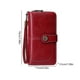 thumbnail image 5 of Cartera De Mujer Cartera de tarjeta de PU duradera antimagnética resistente al agua para el ocio diario (rojo vino) Sywqhk Para Estrenar, 5 of 7