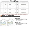 thumbnail image 2 of yievot Women's Front Button Closure Bra Comfort Full Coverage Bra Senior Front-Closing Wirefree Bra Everyday Wireless Bras, 2 of 2