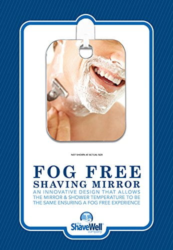 Anti Fog Shower Mirror Bathroom Shave Fogless Fog Free Mirror Travel gh j 