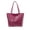 Hot Pink, variant on PVC Tote Women Weekender Bag Large Shopper Handbag Tote Bag Letters Print Handbags Oversize Shoulder Travel Purse, Black