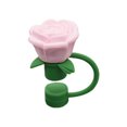 thumbnail image 2 of Hariumiu 1/9Pcs Silicone Straw Caps for 30/40 Oz Cup Cute Flower Shape Straw Toppers for Tumbler 10mm Dust-Proof Drinking Straw Covers Reusable Tips Lids, 2 of 8