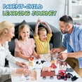 thumbnail image 6 of QIAHO Farm Animal Toys Take Along Barn Playset for Toddlers Montessori Toys with 10 Animals Figurines & DIY Stickers, 6 of 9