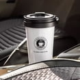 thumbnail image 5 of Taza de café portátil con asa ajustable, botella de agua aislada de acero inoxidable que mantiene las bebidas frías y calientes para la vida diaria y los viajes, 5 of 5