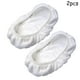 thumbnail image 1 of Xiao Hua Almohadilla de repuesto para mango de trapeador de tela de toalla 100 % fibra, color blanco, accesorio para cabezal de trapeador, 15 x 8 pulgadas, juego de 2 piezas, 1 of 5