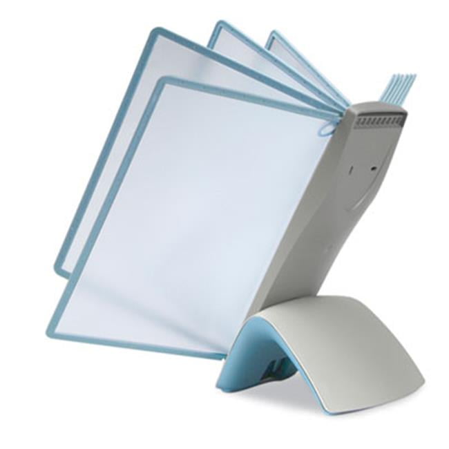 Durable Sherpa Sherpa Style Protective Desk Reference System Titanium