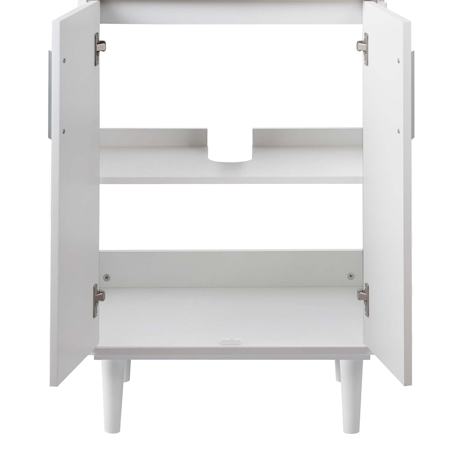 Modway Augusta 24" Bathroom Vanity in White White