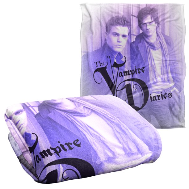 Vampire Diaries Stefan and Damon Officially Licensed Silky Touch Super