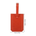 thumbnail image 2 of KONTONTY Tsa Approved Luggage Tags for Suitcases 1Pack Orange Durable and Quick to Identify, 2 of 8