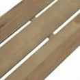 thumbnail image 5 of vidaXL Solid Acacia Wood Weather Resistant Patio Bench, Brown, 5 of 5