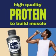 ,Core Power Fairlife Elite 42g High Protein Milk Shake, Ready To Drink for Workout Recovery, Vanilla, 14 fl oz, Pack of 12
