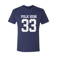 thumbnail image 2 of Wild Bobby, Polk High Bundy 33 Married with Children Fan, Pop Culture, Men Premium Tri Blend Tee, Vintage Navy, XX-Large, 2 of 4