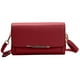 thumbnail image 1 of Dinheiro Bolso de mujer, bolso de hombro multifuncional de gran capacidadRojo vino, 1 of 5