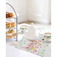 thumbnail image 4 of Easter Kitchen Dish Towels for Drying Dishes Set of 3, Spring Bunny Ears Feet Flowers Green Plaid Waffle Weave Microfiber Hand Tea Bathroom Towels Quick Dry & Absorbent Towel 12x12, 4 of 7
