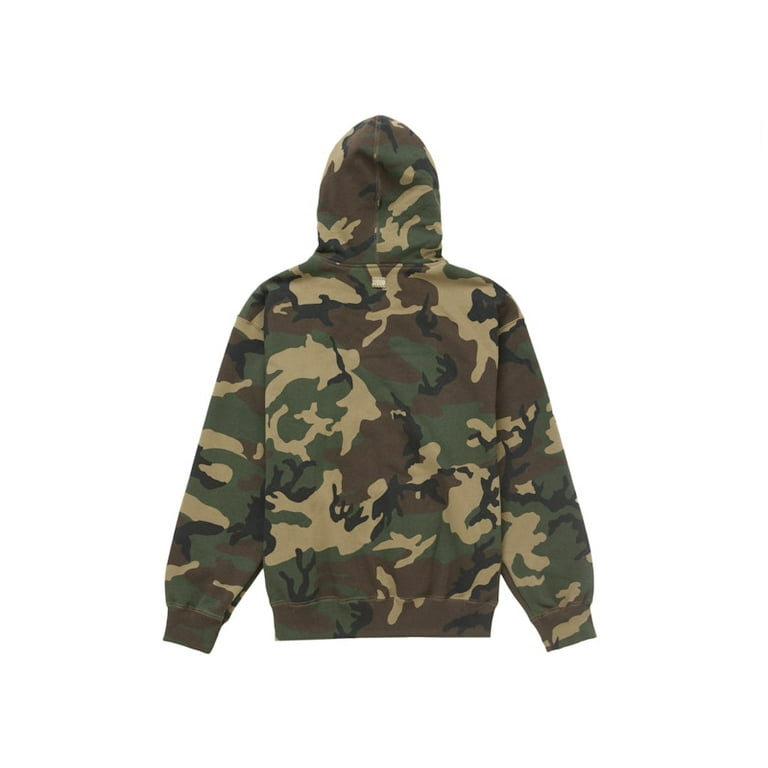 Supreme Men's b.b. Simon Zip Up Hooded Sweatshirt Woodland Camo