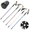 thumbnail image 4 of SPRING PARK 5 Section Folding Aluminum Alloy Trekking Poles Walking Stick Hiking Antishock Supporting Poles, 4 of 7