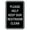 Black / Silver, variant on Portrait Round Please Help Keep Our Restroom Clean Sign (Black / Silver) - Small 4" x 6"