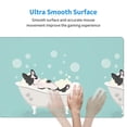 thumbnail image 4 of Xecao French Bulldog Taking a Bath for Waterproof Mouse Pad - Extended Contour Mouse Mat, Large Gaming Mousepad Laptop Keyboard Mat with Non-Slip Rubber Base, 4 of 8