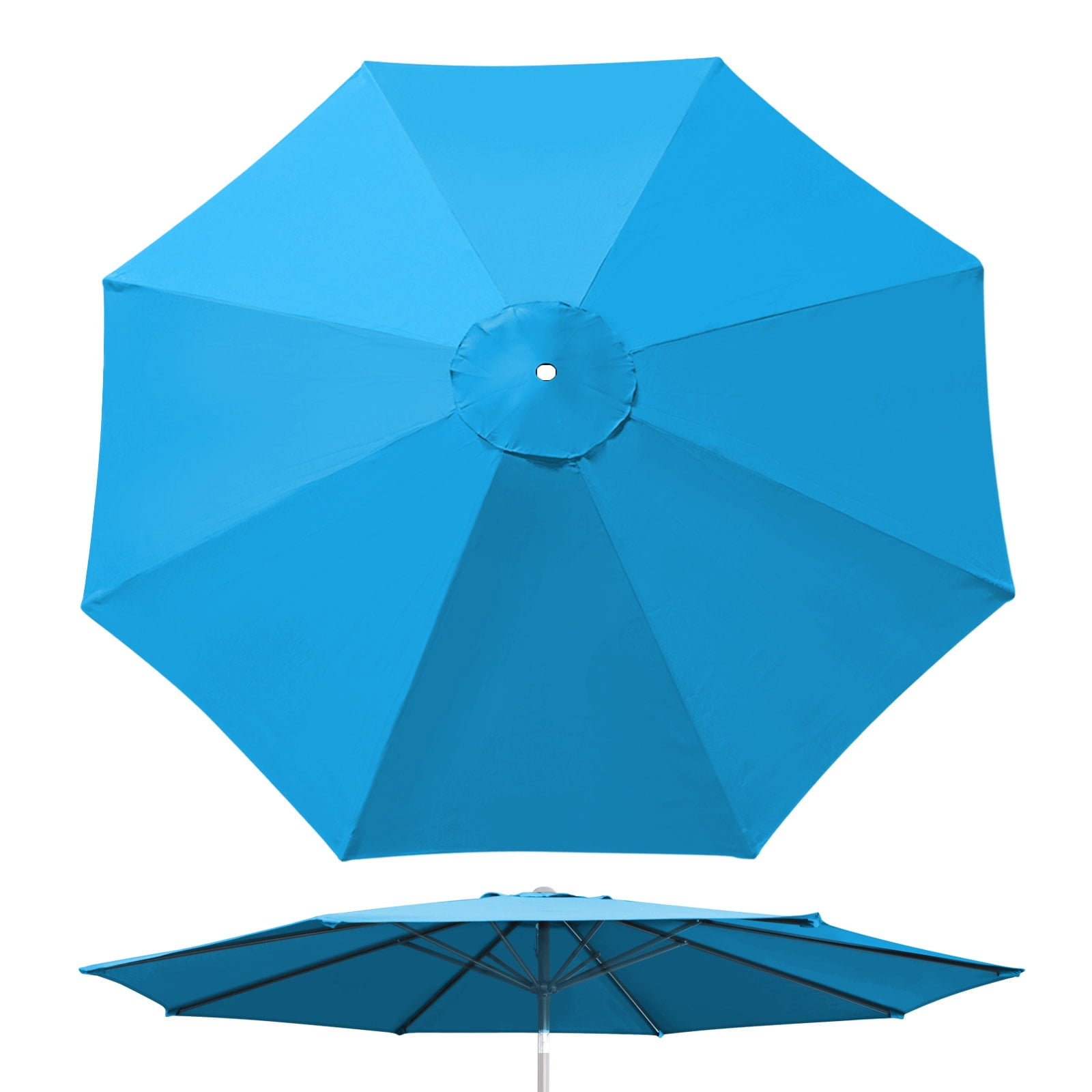 YardGrow 10ft Patio Umbrella Canopy Replacement 8 Ribs Canopy Cover